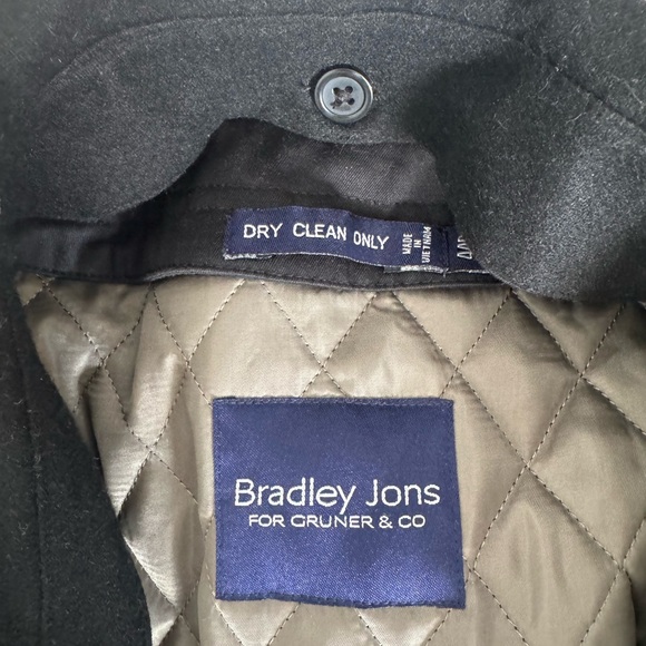 Vintage Classic Black rain Trench Coat - Picture 7 of 10